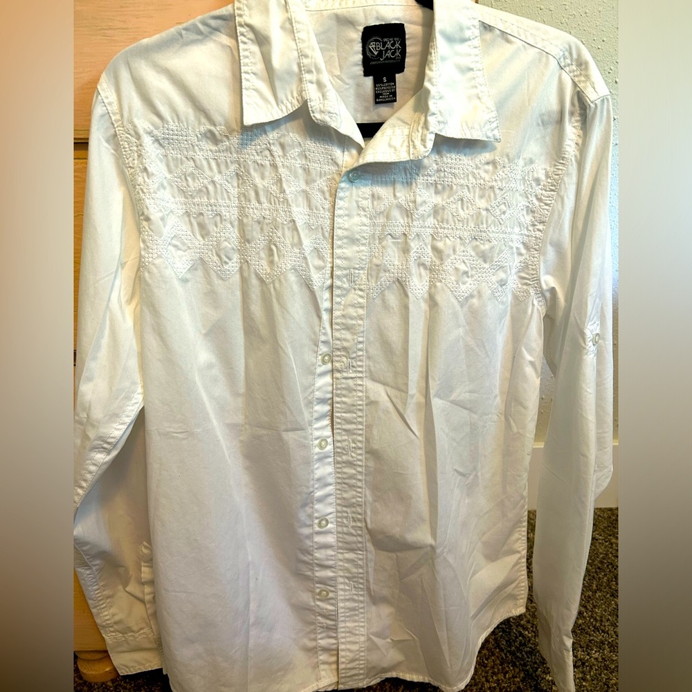 Black Jack western rodeo shirt